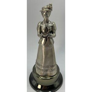 1985 Avon Pewter Figurine, # 4 In Sales Increase